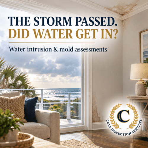 Water Intrusion and Mold Inspections on the Emerald Coast
